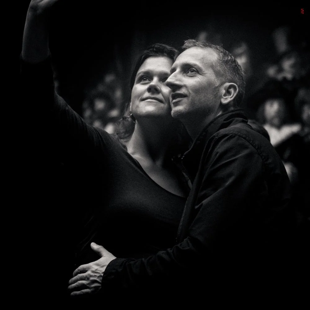  I was struck by how the visitors looked like the chiaroscuro paintings they were admiring. Rijksmuseum, Amsterdam. 