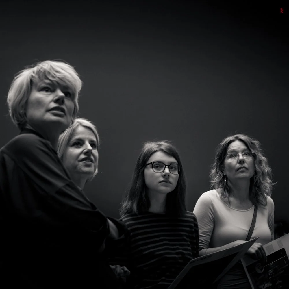  I was struck by how the visitors looked like the chiaroscuro paintings they were admiring. Rijksmuseum, Amsterdam. 