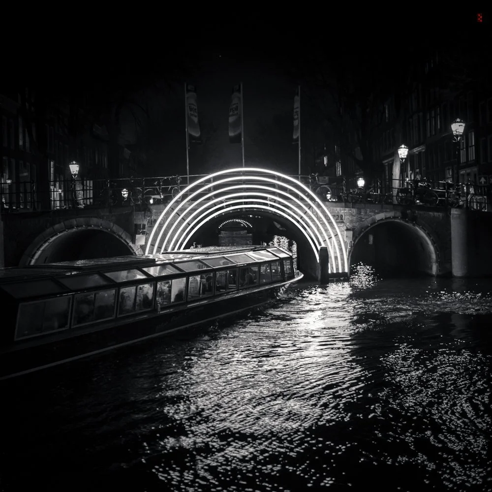  Light show, Amsterdam. 