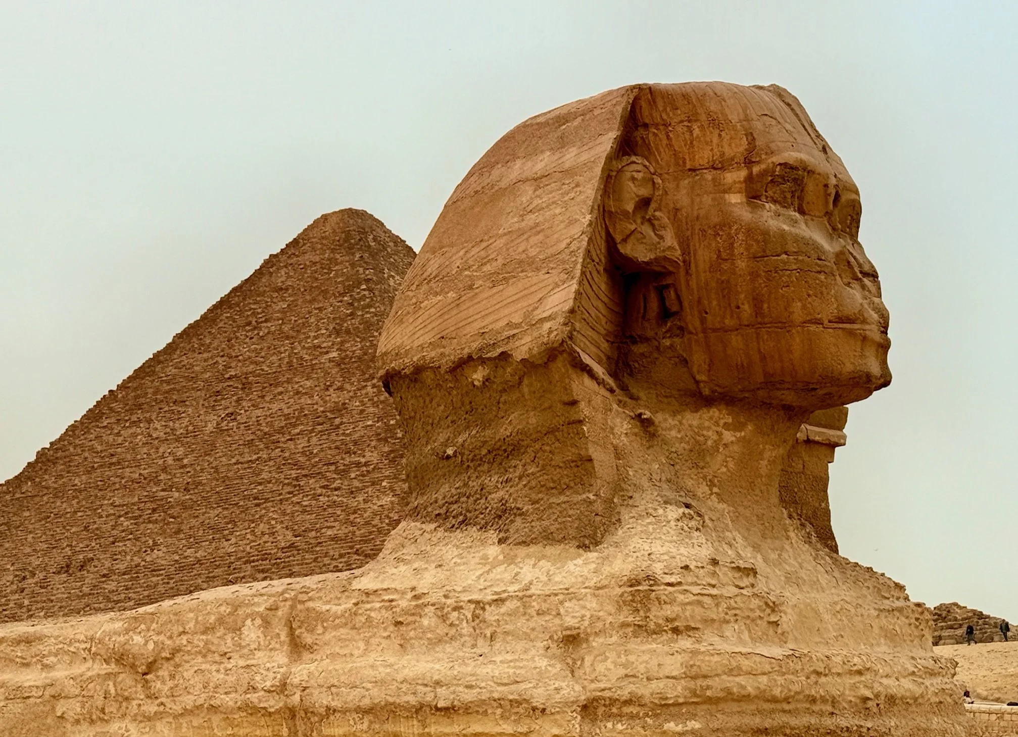 Sphinx Guardian Great Pyramid of Khafre at Giza