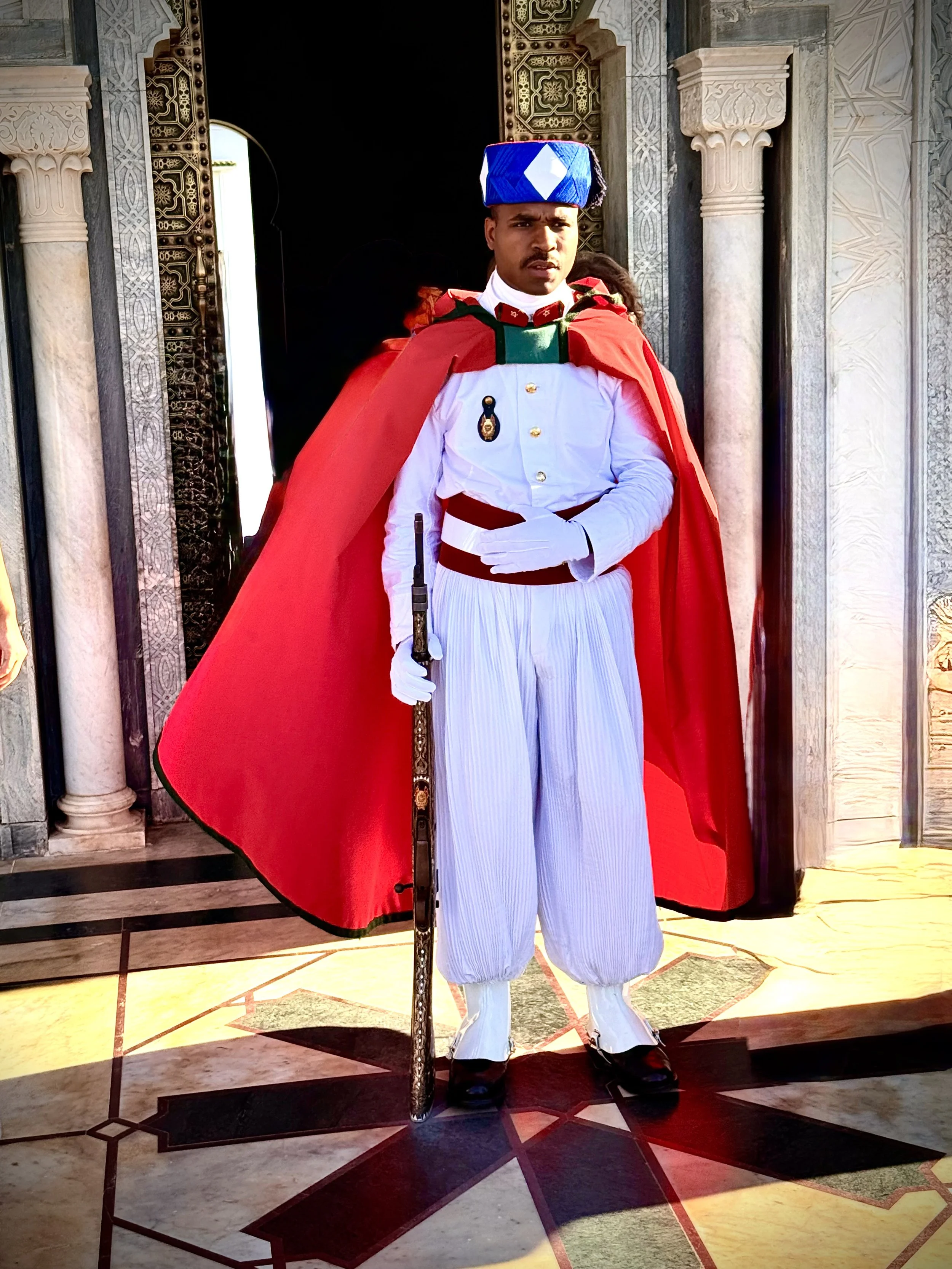 Honor Guard Mausoleum of Mohammed V Rabat