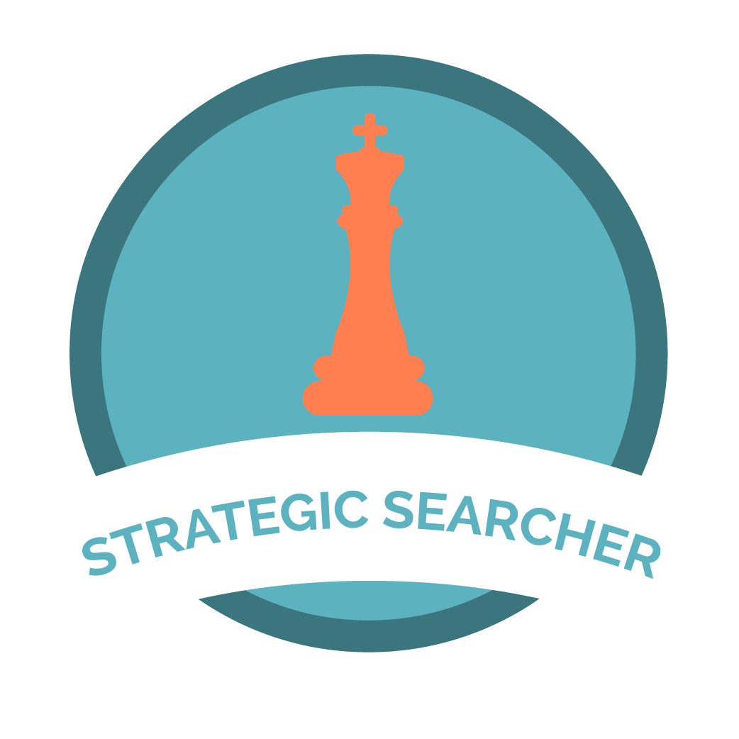 Careeer Strategic Searcher Badge Job Search Strategy.png