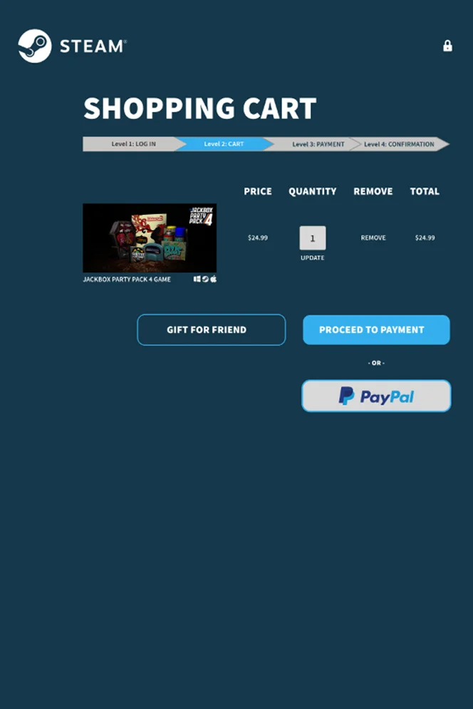 Steam site Redesign Case Study — Louisa Garcia