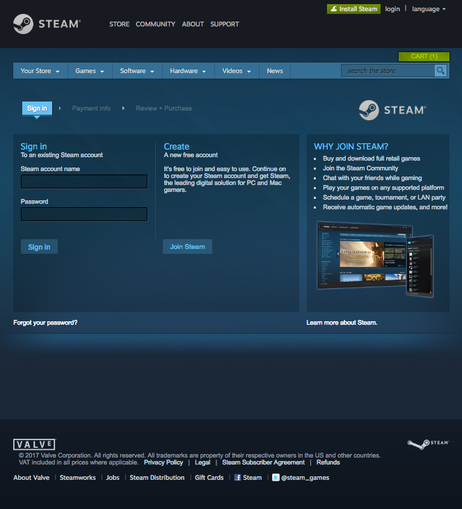 STEAM sign in page old.jpg