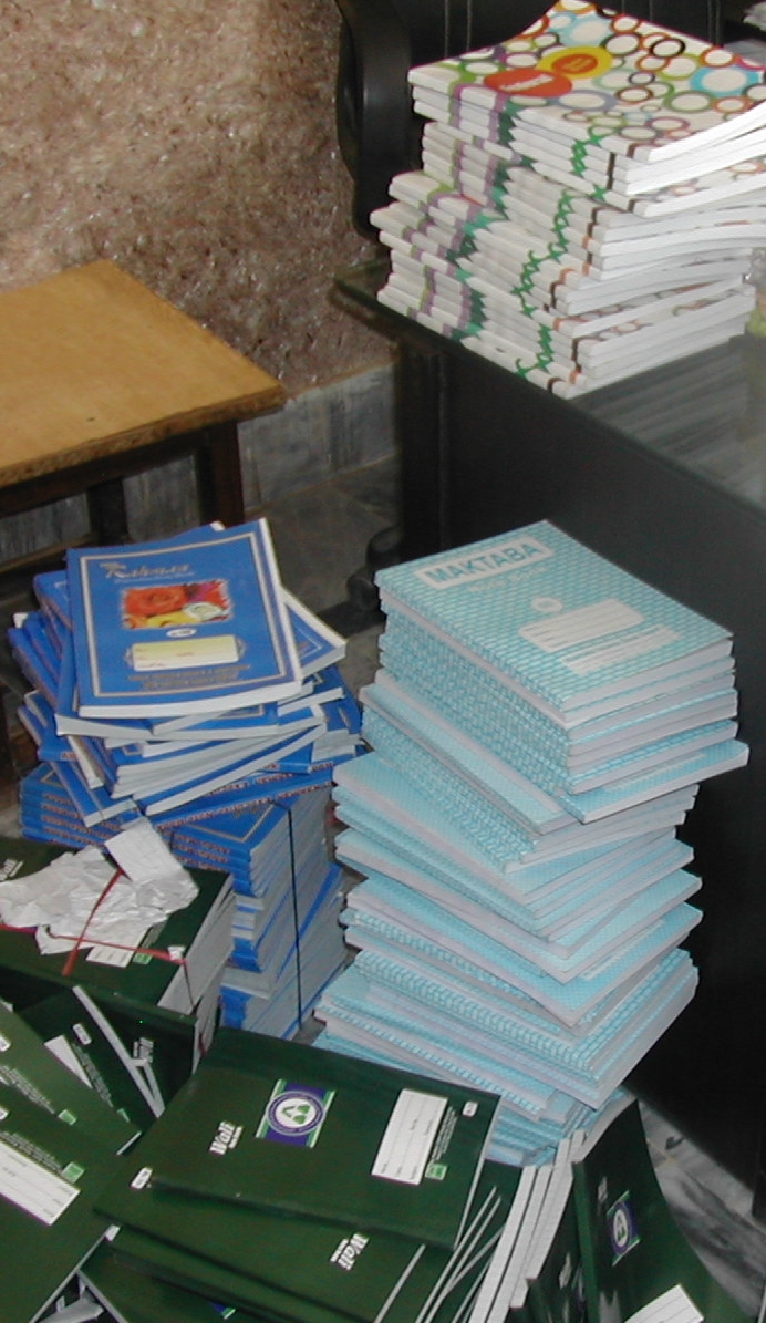 All stationery items are provided free of cost to the children