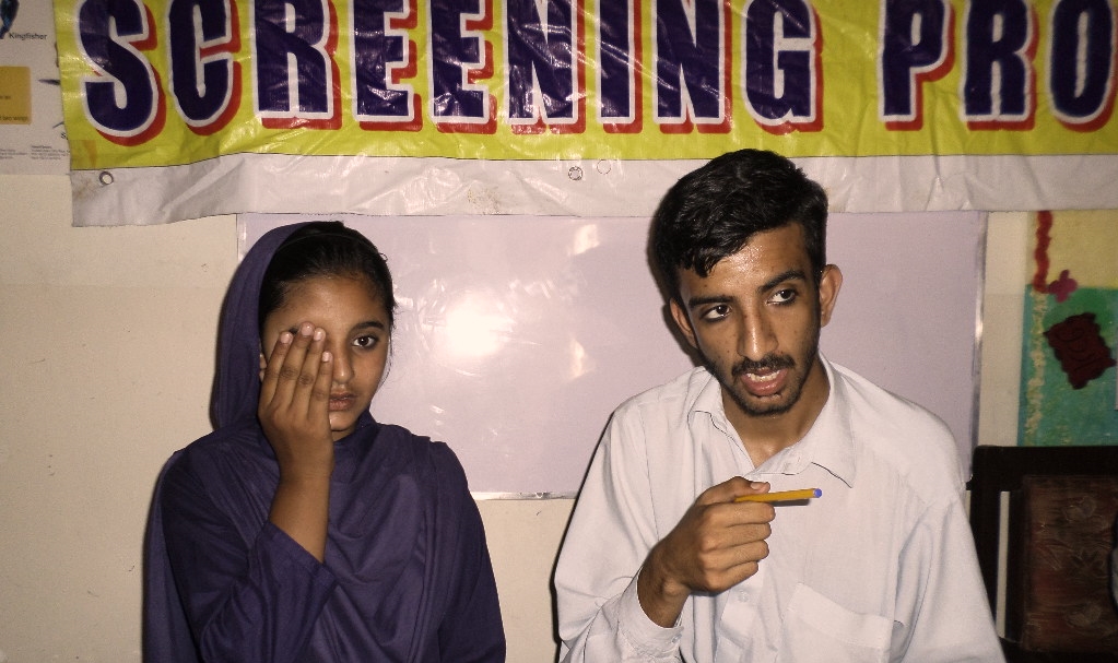 Annual eye checkup through Al Shifa Trust 