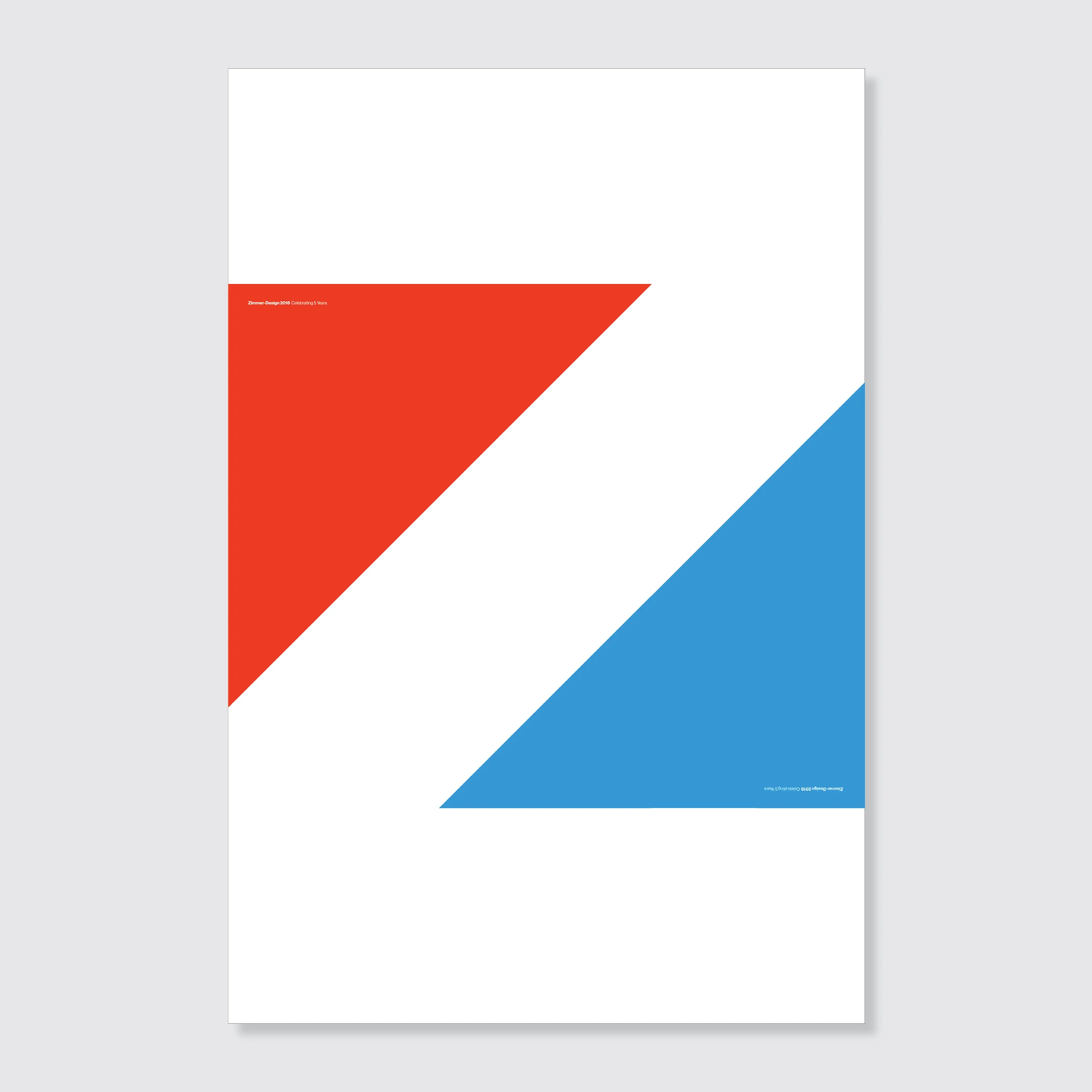 Zimmer-Design: 5 Year Anniverary : Commemorative Poster
