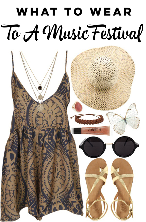 What to wear to a music festival - outfit idea