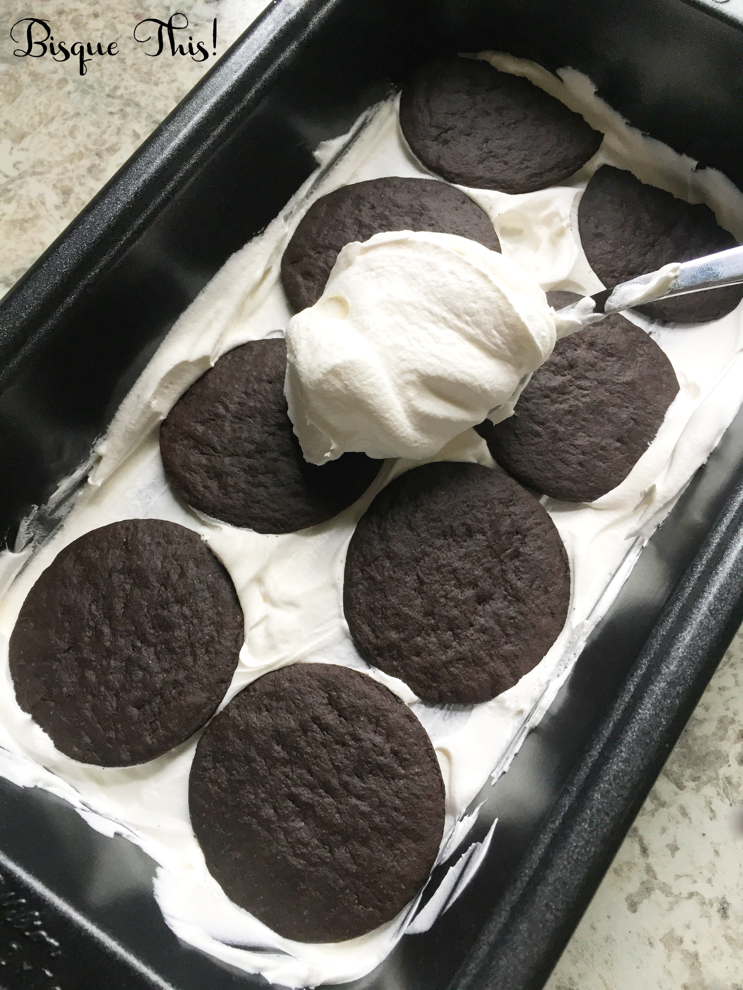 Super Easy 2-Ingredient Ice Box Cake