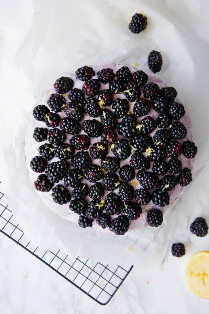 Blackberry Lemon Cake&nbsp;