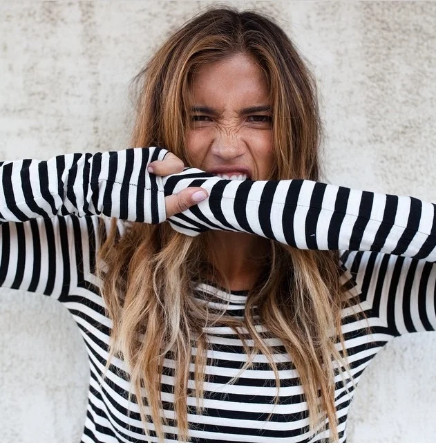 A striped tee always looks cute! Found Here.
