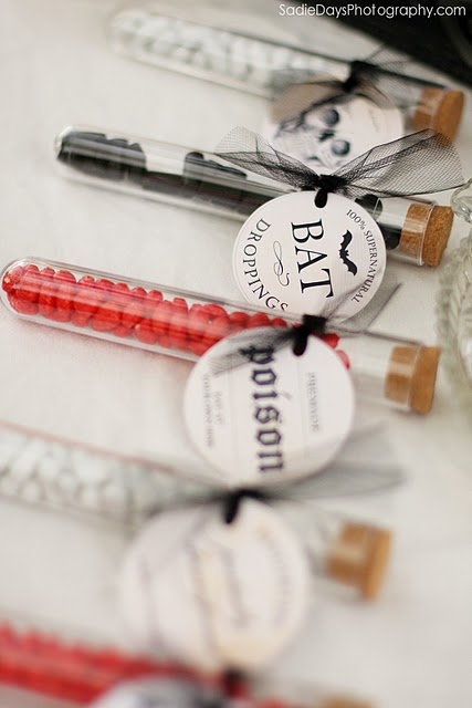 Pamela Smerker Designs printed off cute tags so she could package up some candy in the cutest way ever! Click here to see the whole party she designed! 