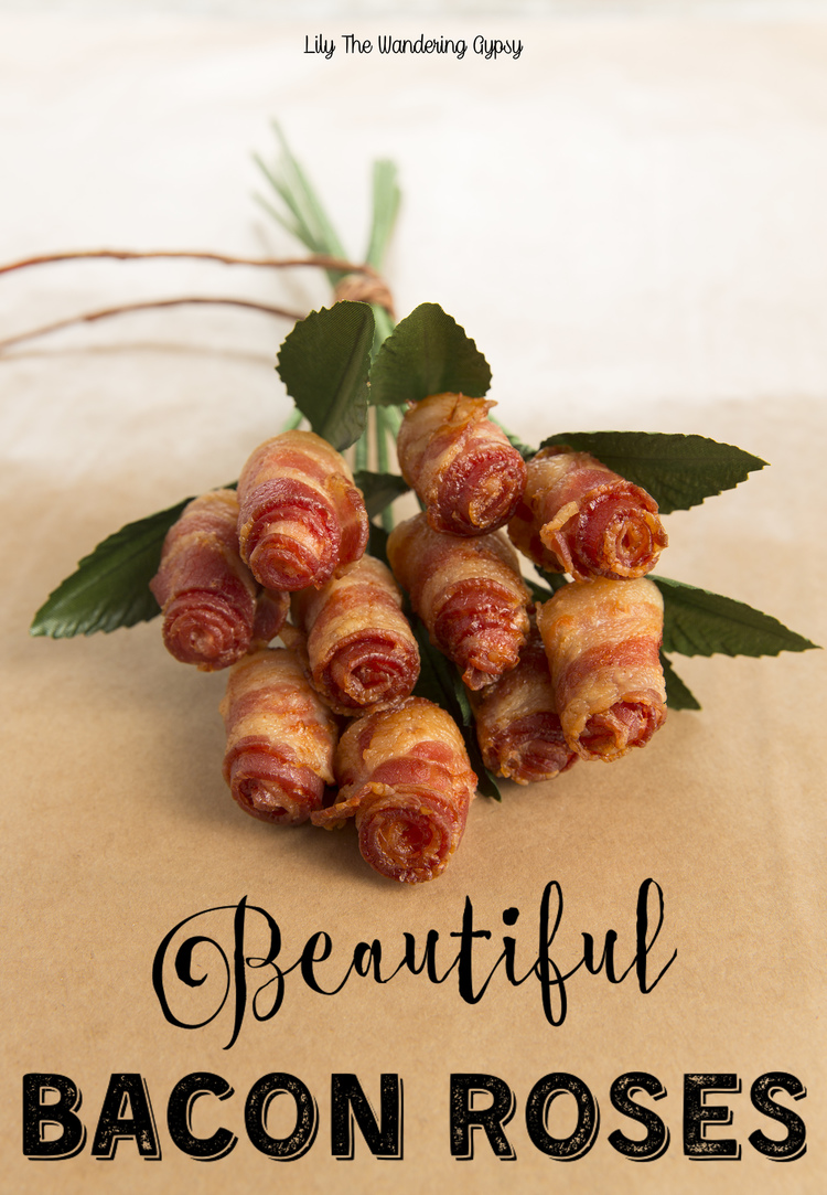 Beautiful Bacon Roses