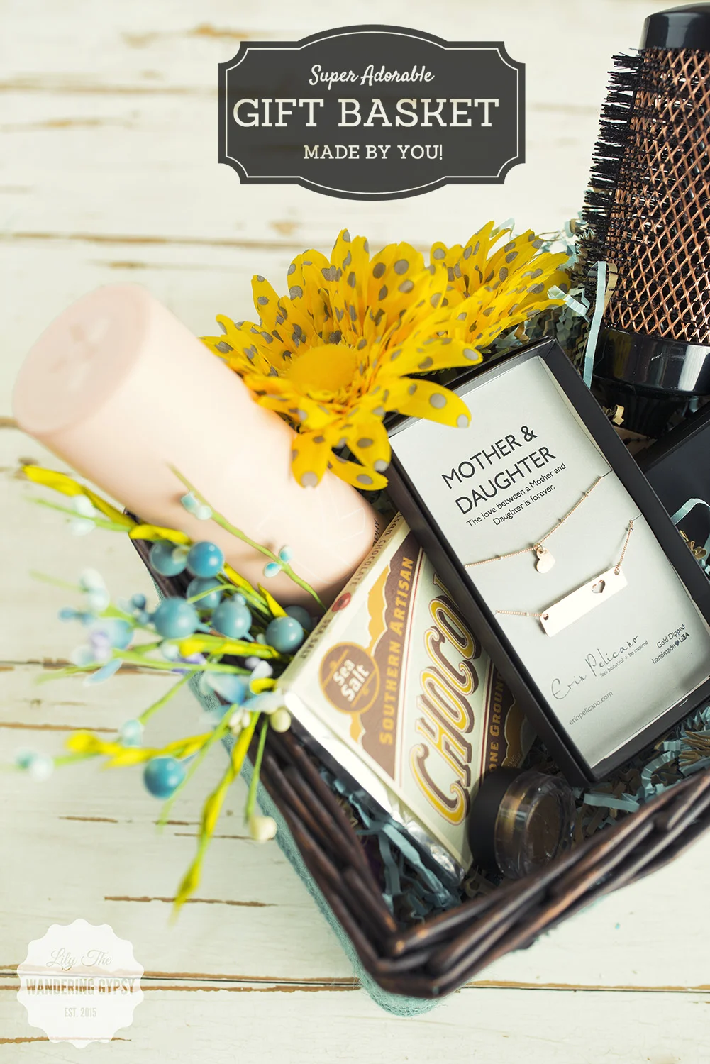 Another Adorable Gift Basket With Erin Pelicano Jewelry — Lily The ...