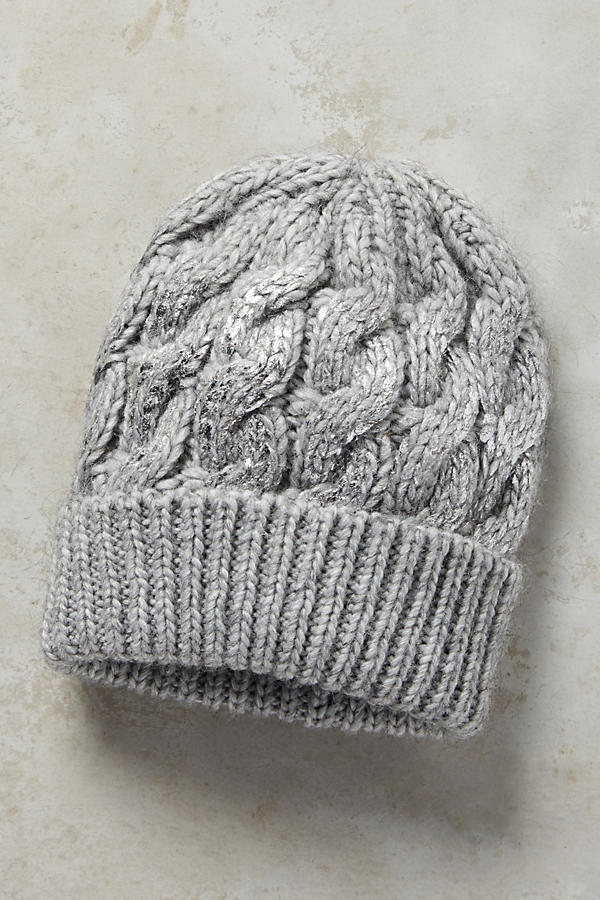 Glinted Cables Beanie