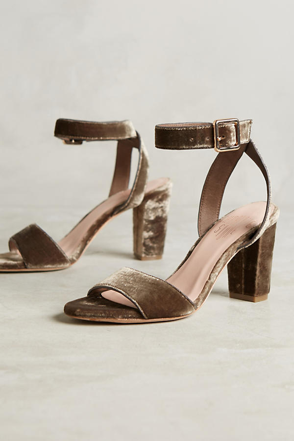 Charlotte Stone Samia Velvet Heels