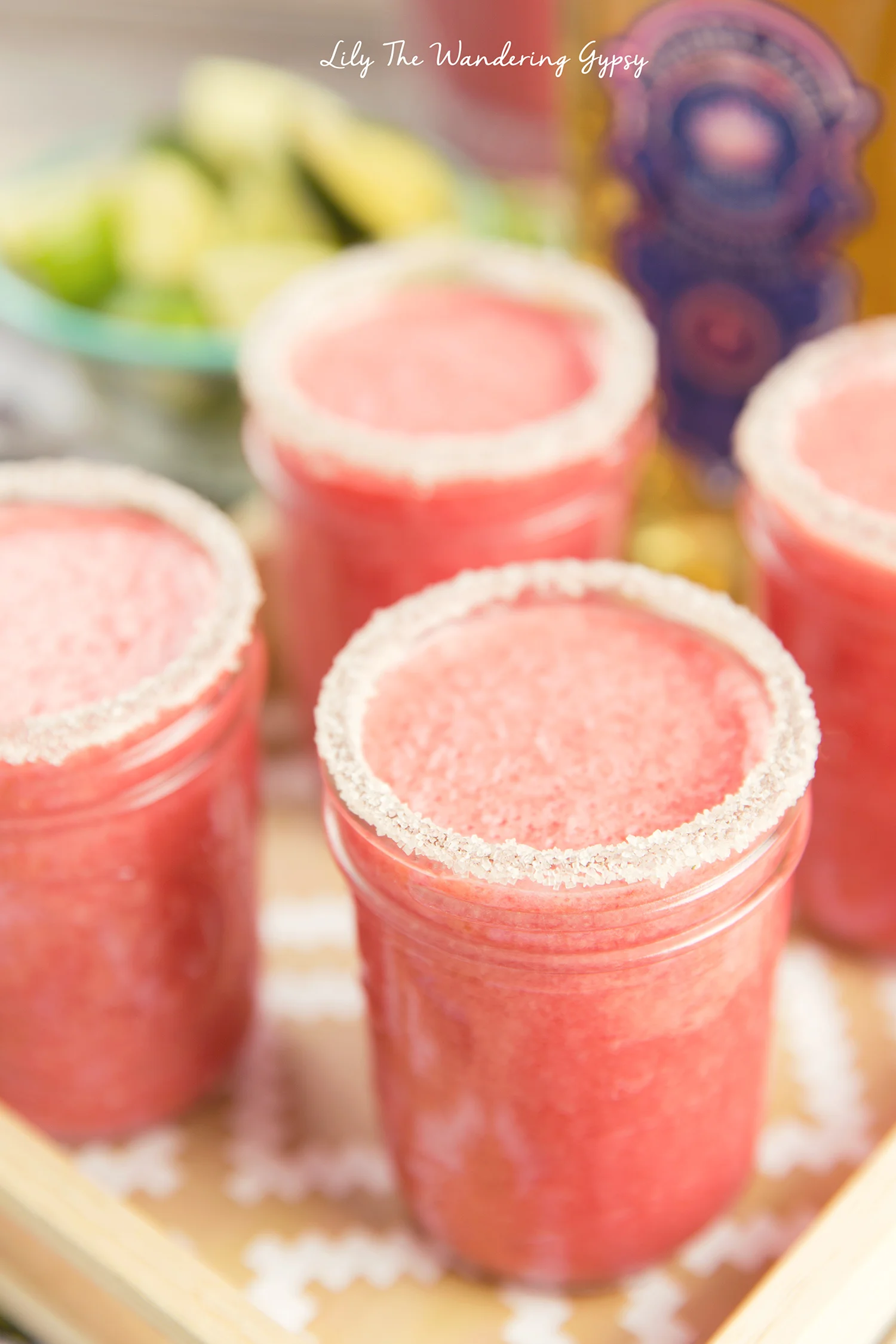 Delicious Strawberry Margaritas