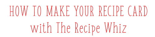 How To Add A Recipe Card To Squarespace Blog Posts — Lily The Wandering ...