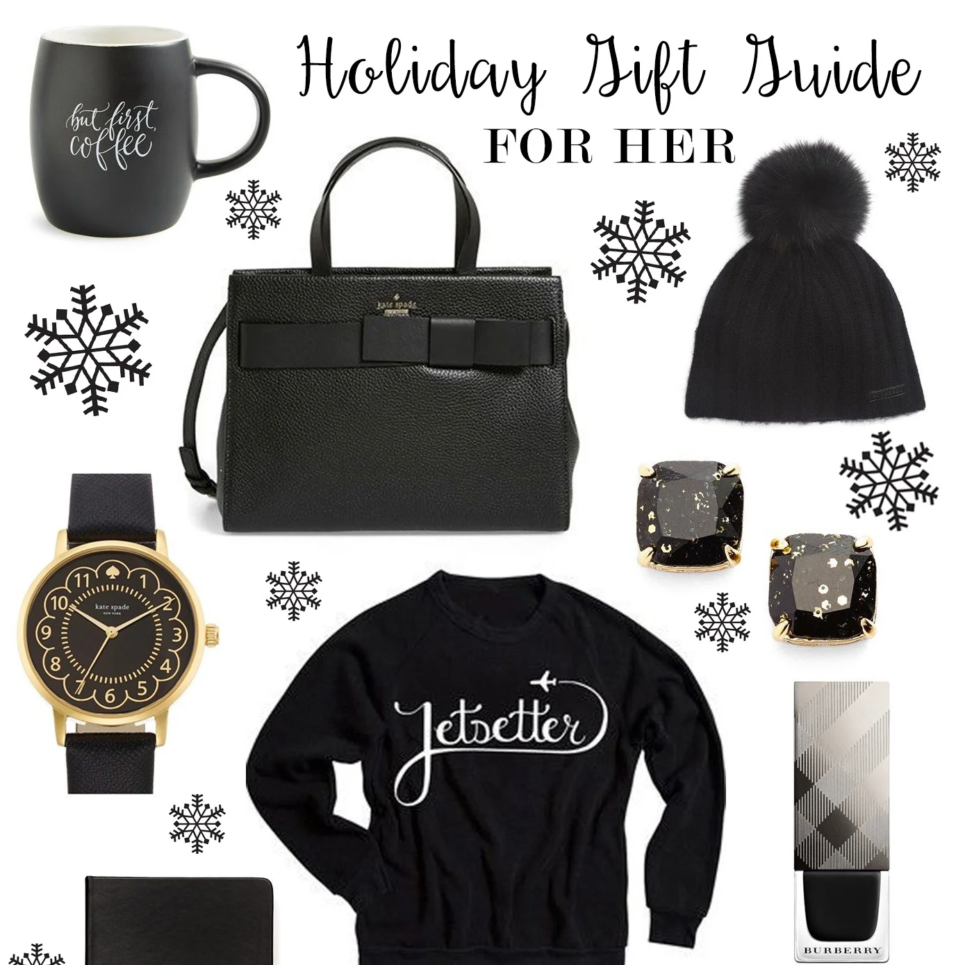 A Gift Guide For Her - In Black And White Nov 23, 2015