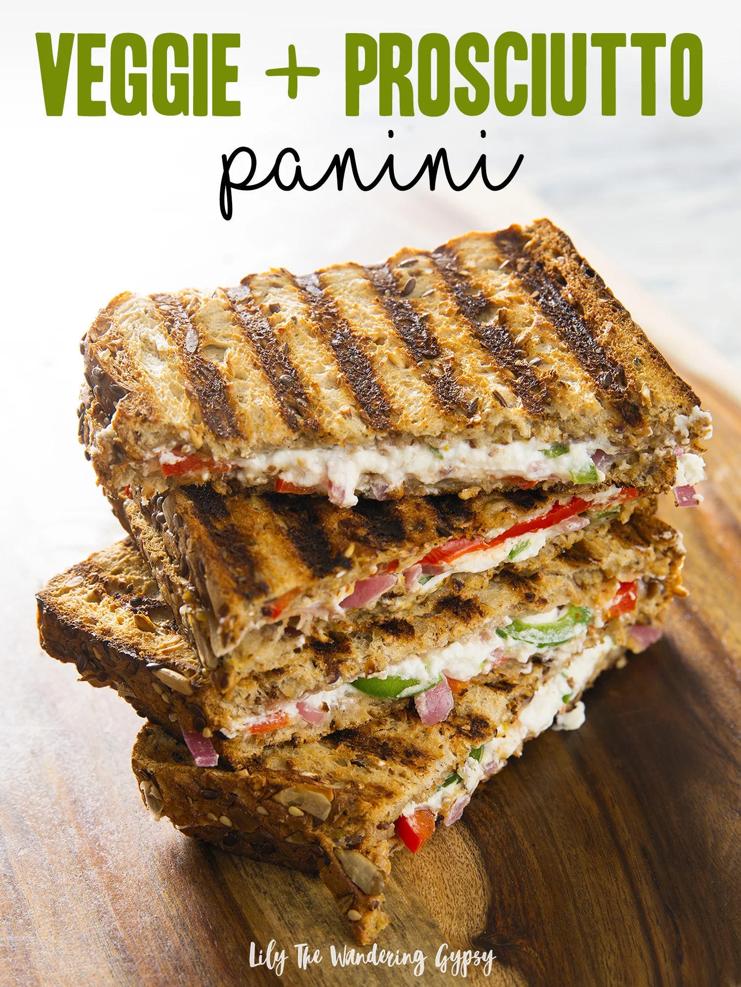 Veggie Prosciutto Sandwich Recipe Healthier Lunch Idea Lily The Wandering Gypsy The original recipe calls for 1/2 cup maple syrup. prosciutto sandwich recipe healthier