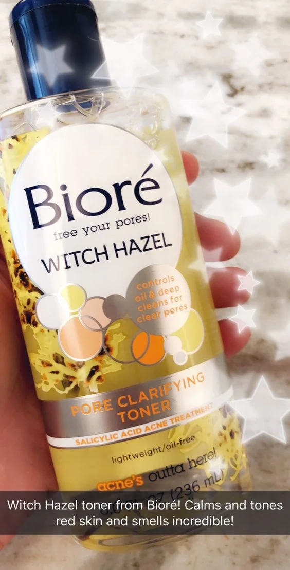 biore witch hazel cleanser