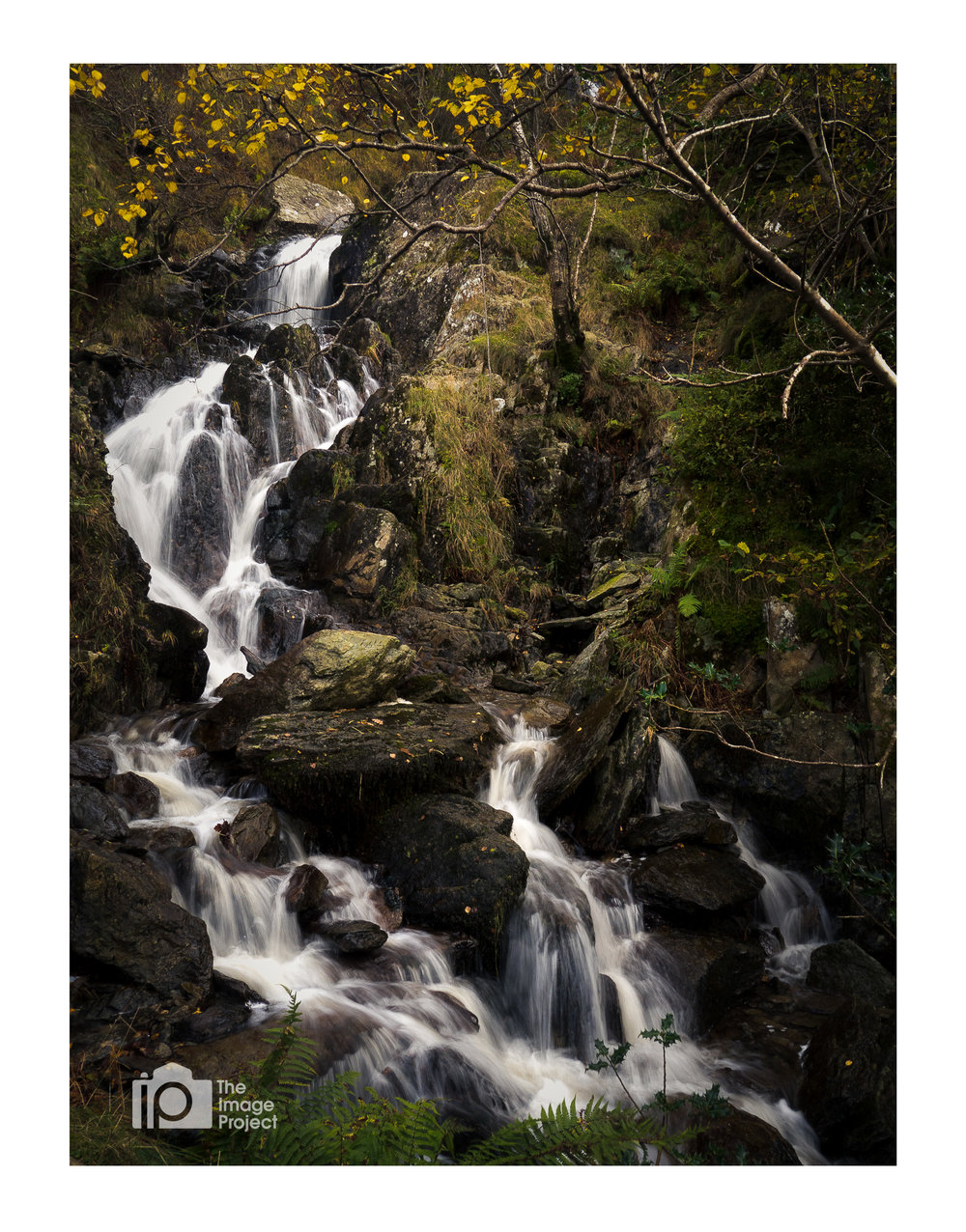 Small falls near Brotherswater in autumn
