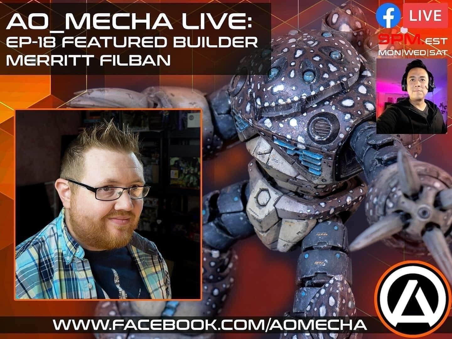 I am going to be the Featured Builder this week on AO_Mecha Live!  Check it out Saturday @ 9pm EST on FB and YT! 

www.facebook.com/aomecha
www.youtube.com/aomecha

#gunpla #gunplabuilders #gunplacustom #gundam #gundambuilder #gundamstagram #gundam_i