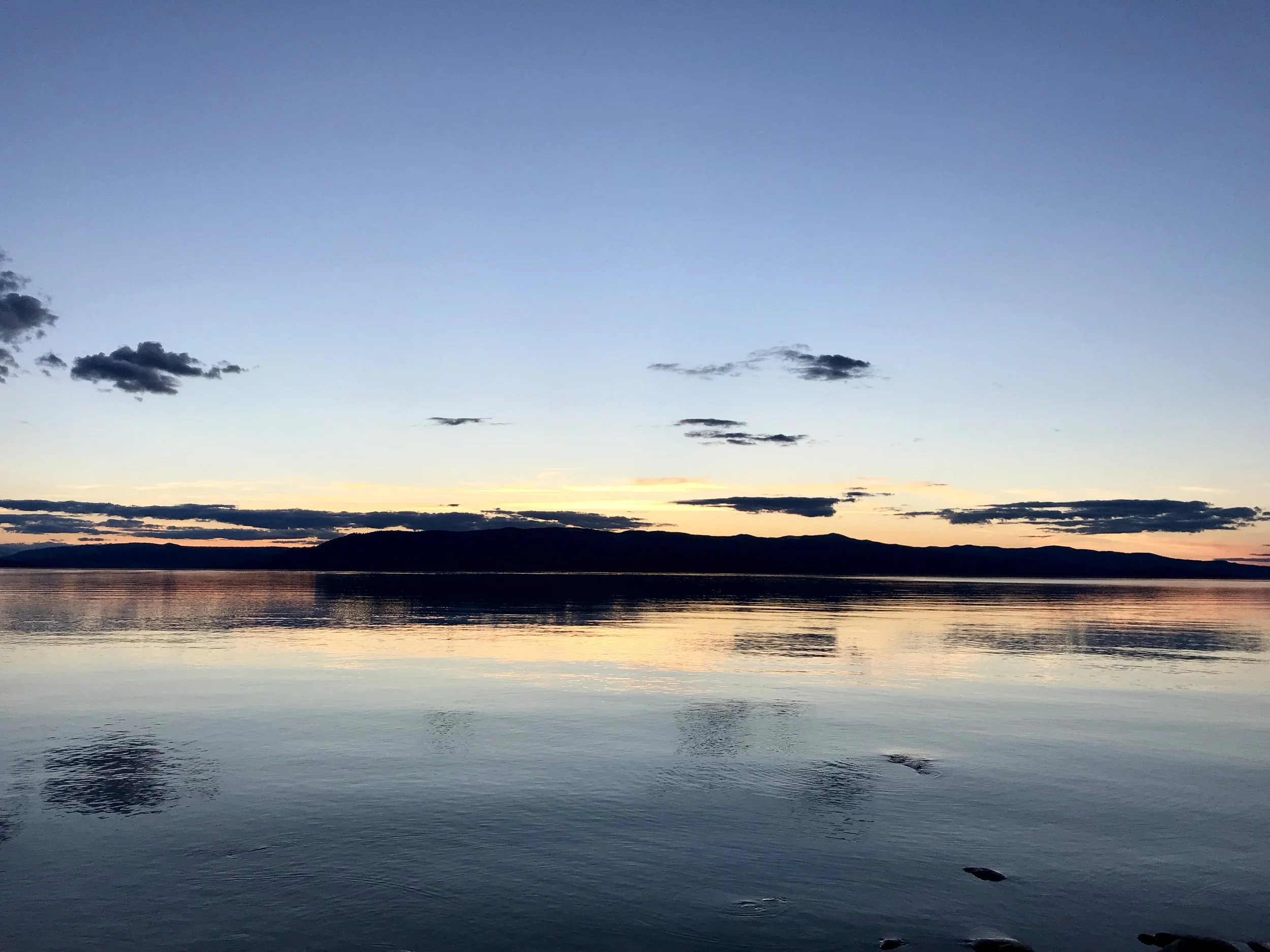 One of my favorite parts of the week was spending evenings at the water’s edge with the other artists and sharing our experiences. As an artist with limited availability to mingle with other artists, this was invaluable and refreshing!
