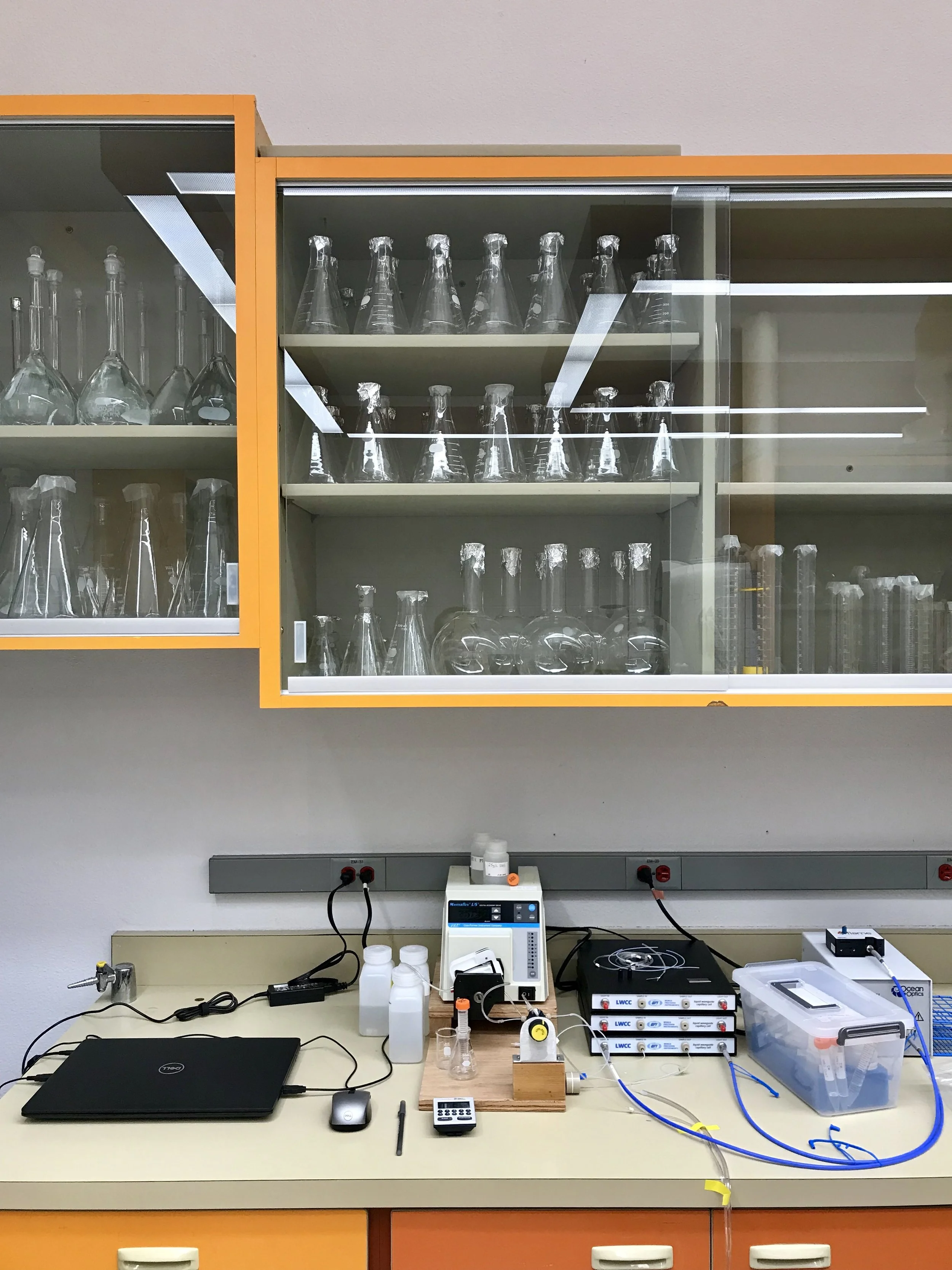 The Bio Station is home to a very colorful freshwater lab that was built in the 80’s. We really enjoyed touring and seeing how much work they do and how they work with people all over the globe. Their website does a much better description than I could… “The Freshwater Research Lab (FRL) at FLBS is an ecosystem science facility providing both grant/contract and fee-based analytical services. The FRL offers analyses on water, soil, air, biological, and radiochemical samples.”