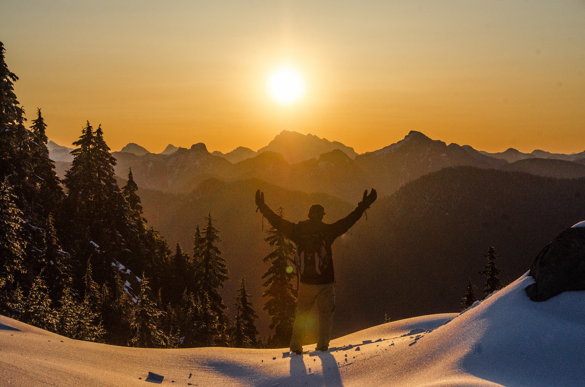 Photo by Adam Nagy. Taken up Mount Seymour on April 5th, 2015!