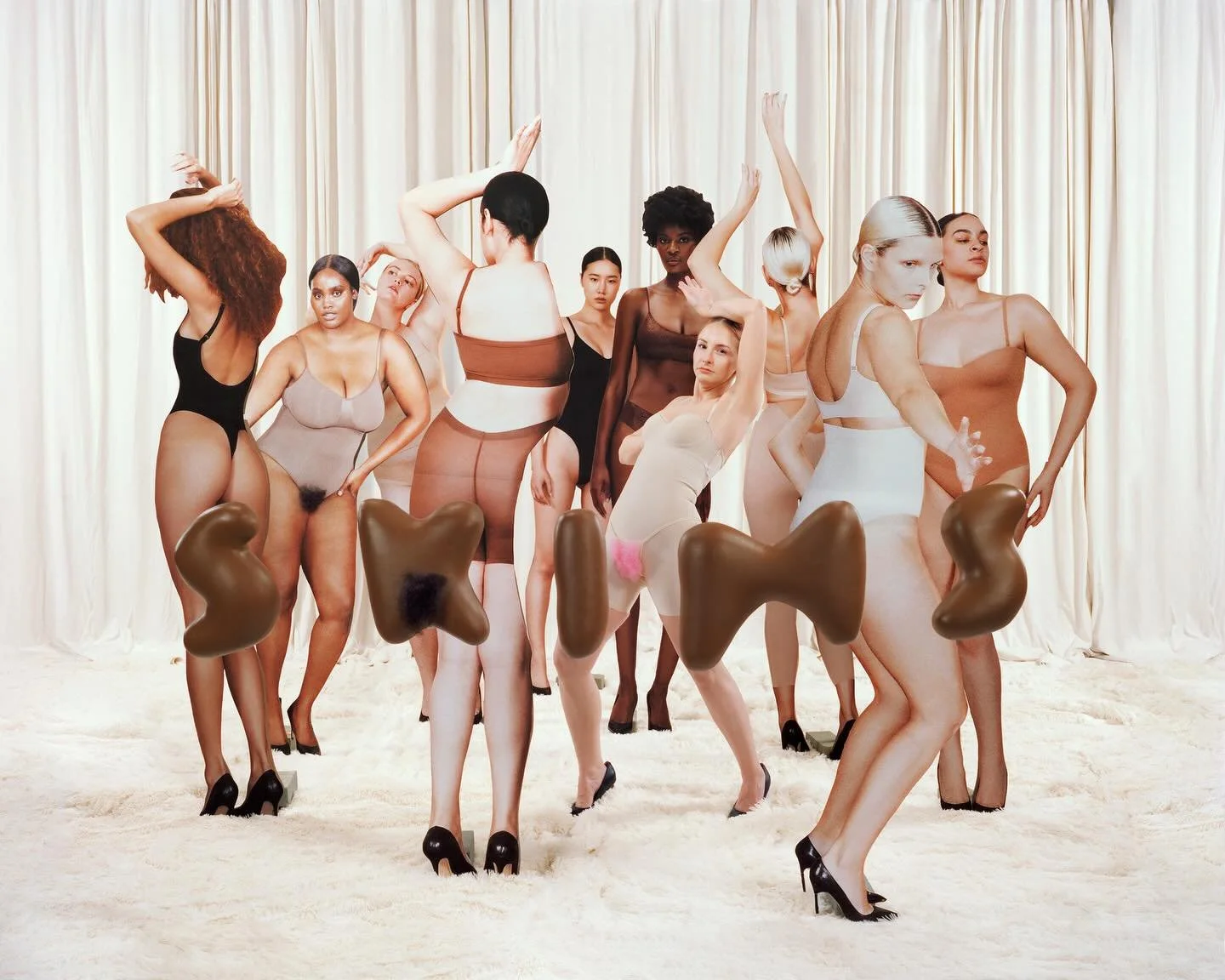 Not an actual @skims campaign