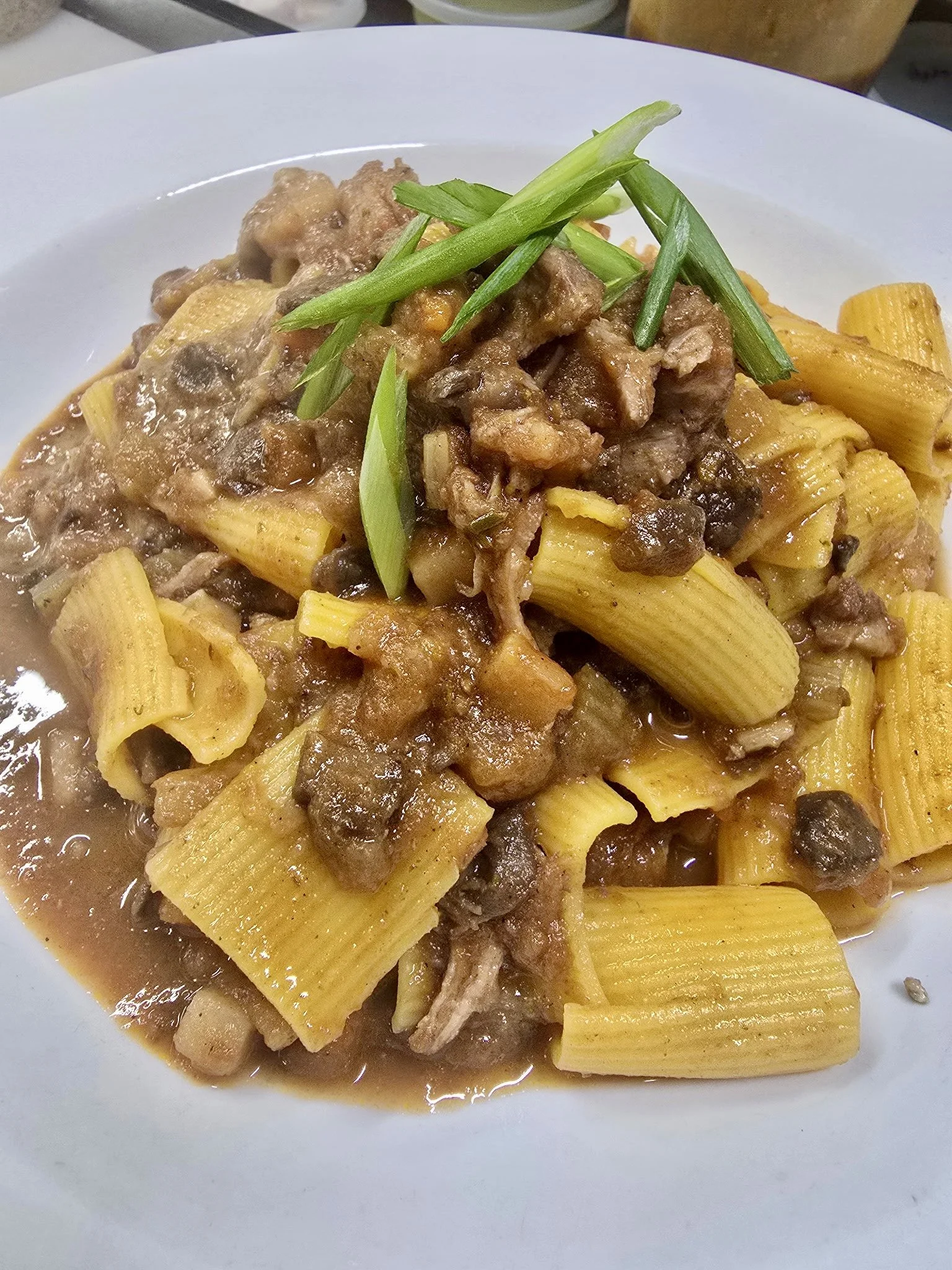 Wild Boar Ragout + GF Rigatoni 