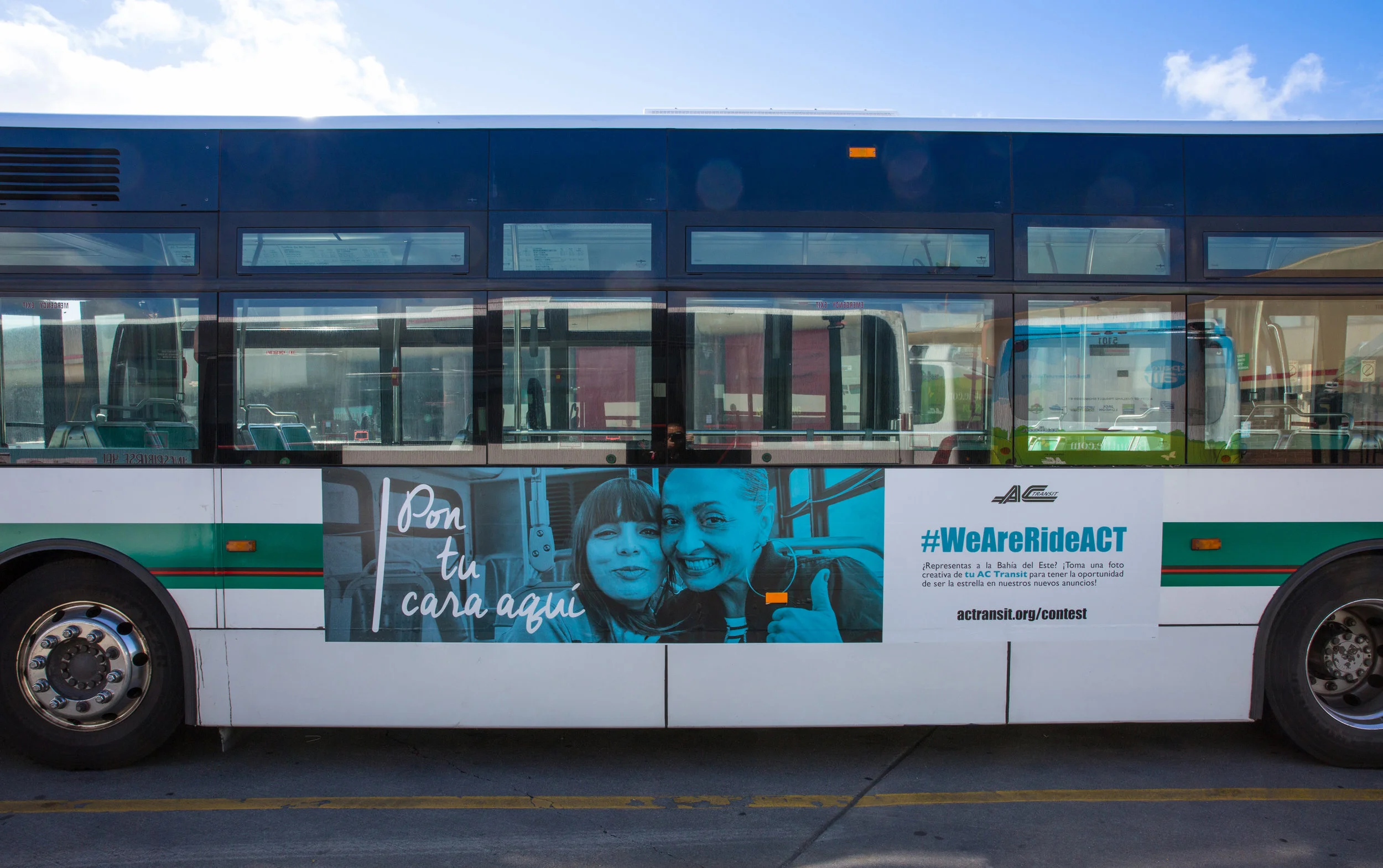   Bus Ads - English and Spanish Versions  