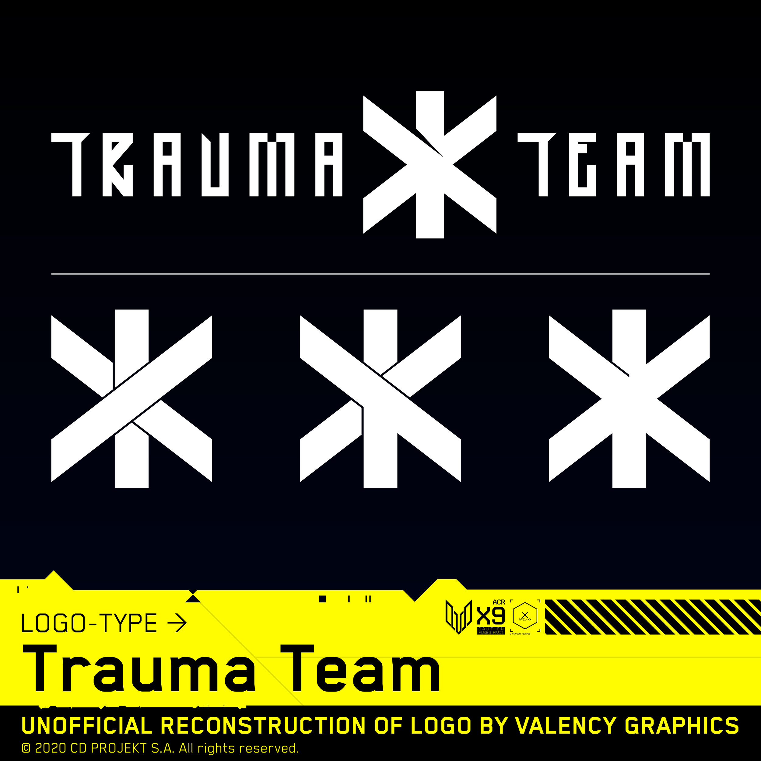 Trauma team cyberpunk logo (116) фото