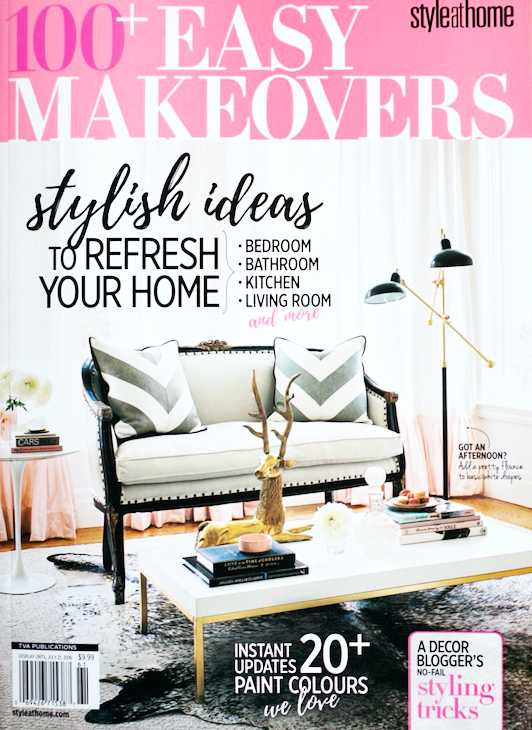  Chrissy &amp; Co featured in 100 Easy Makeovers 2016.&nbsp;Design by Chrissy Cottrell owner of Curated Home Vancouver. 
