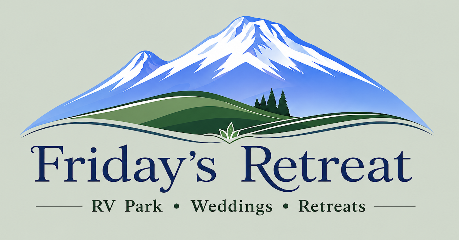 Friday's Retreat | RV Park, Weddings, Retreats, McCloud California.