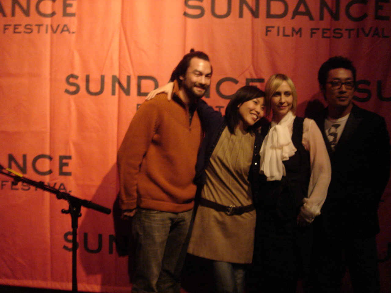  Sundance Film Festival with cast of  Never Forever  