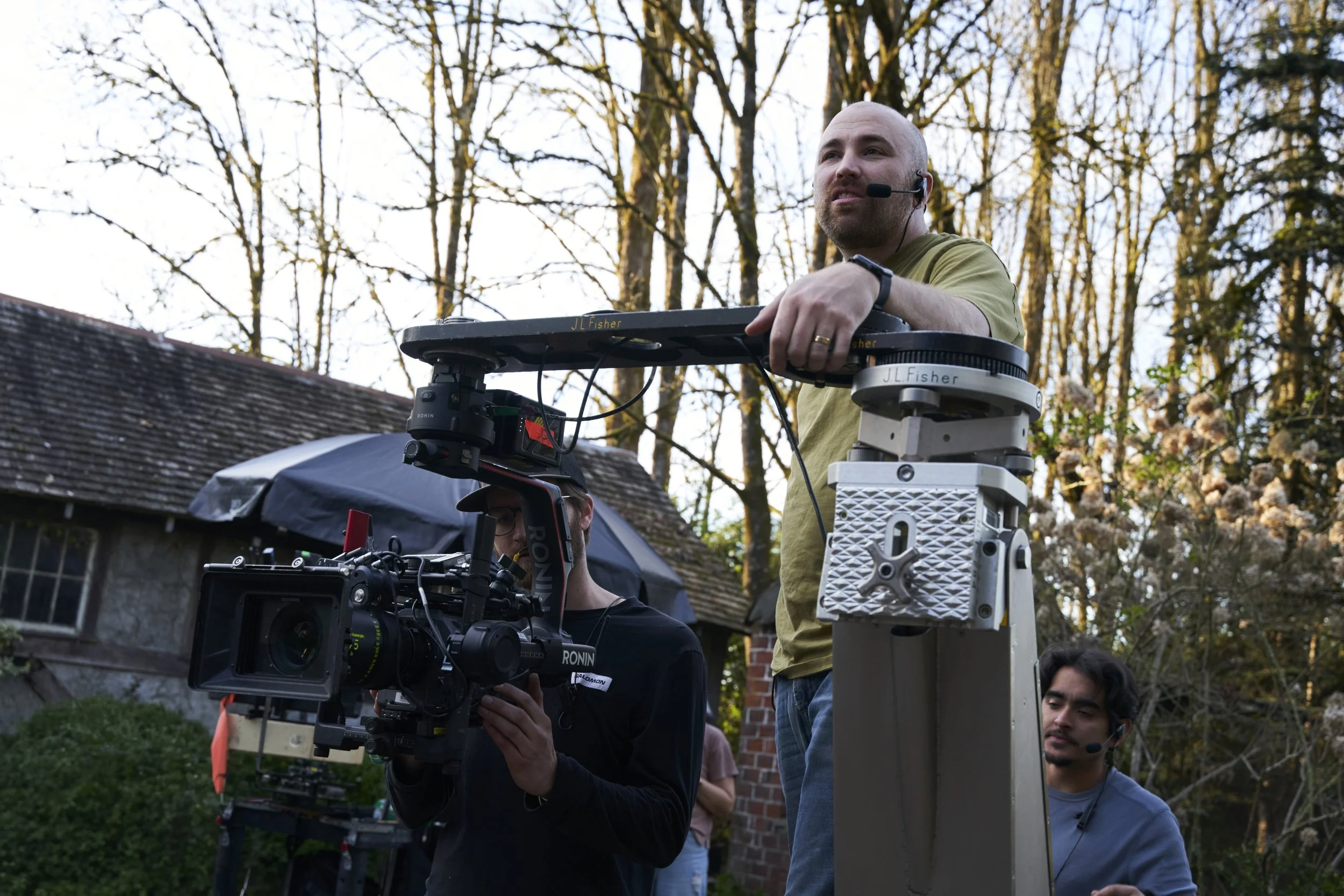 Home BTS - Shawn (DP) Standing on the dolly.jpg