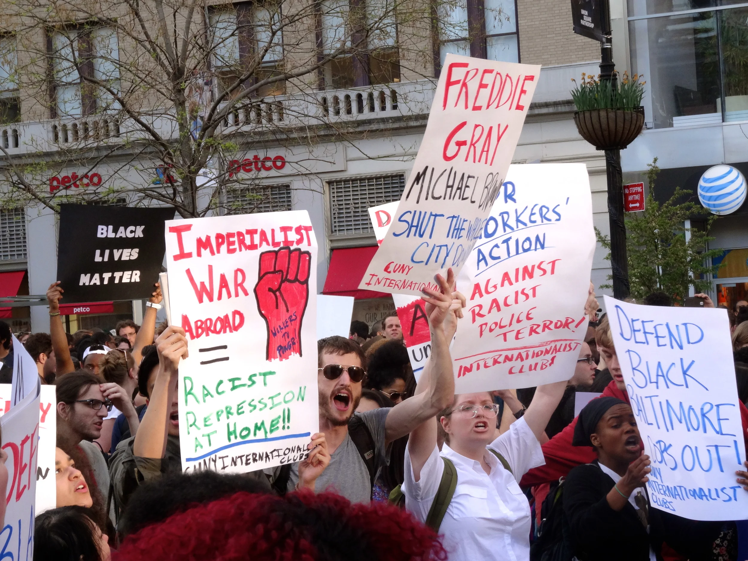 NYC to Baltimore/NYC Rise Up Solidarity Demonstration