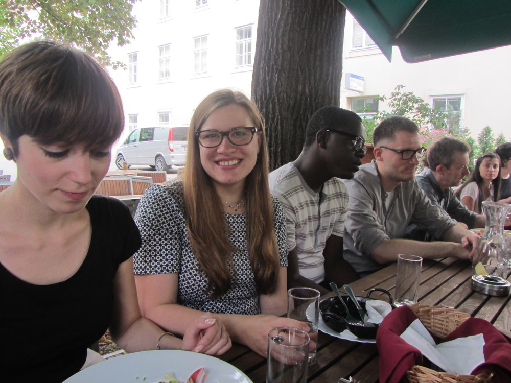 7.5.14 Vienna, Austria- First lunch with group (2).JPG