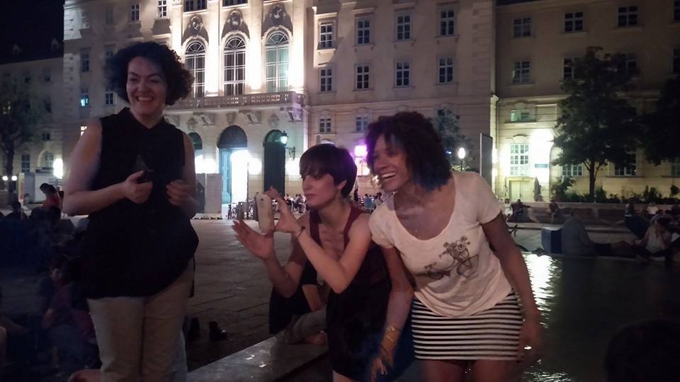 7.7.14 Vienna, Austria-wining it up in Museum Quartier after Amin lecture (13)-001.jpg