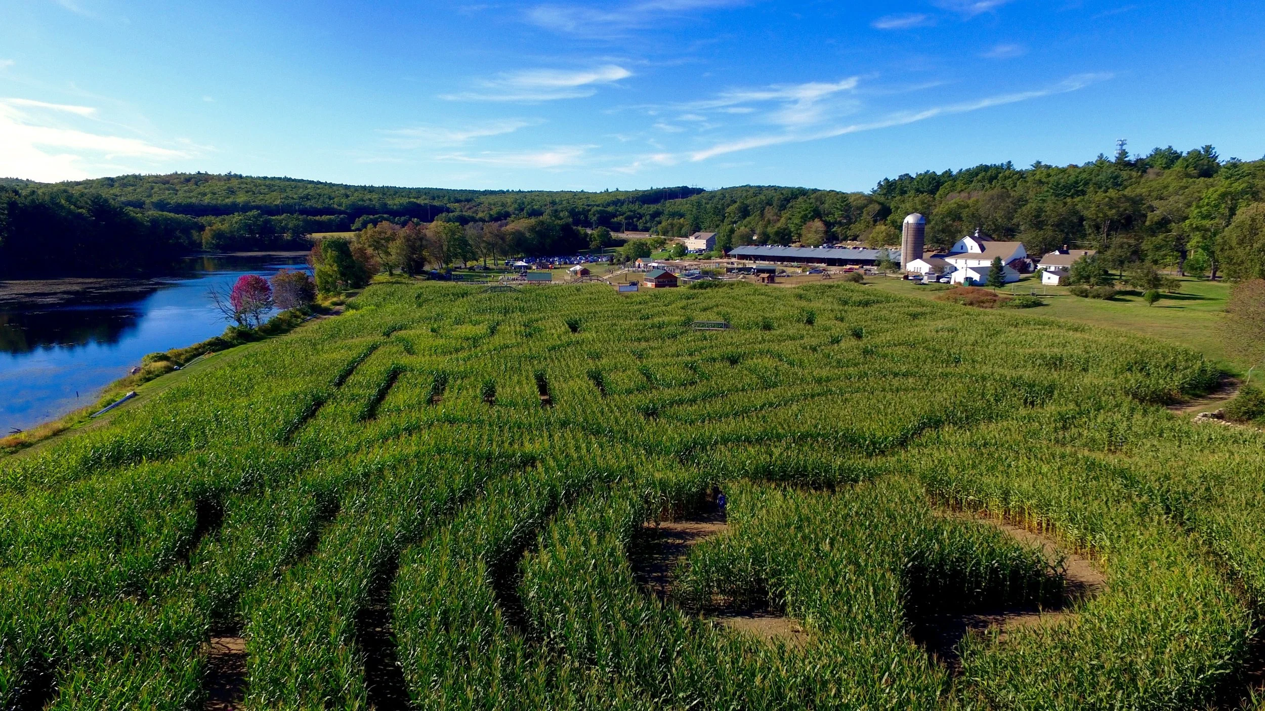 West End Creamery Fall Festival and Corn Maze (2015 - First Responders Corn Maze)