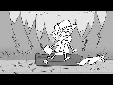 Gravity Falls Storyboard | "Manatour"