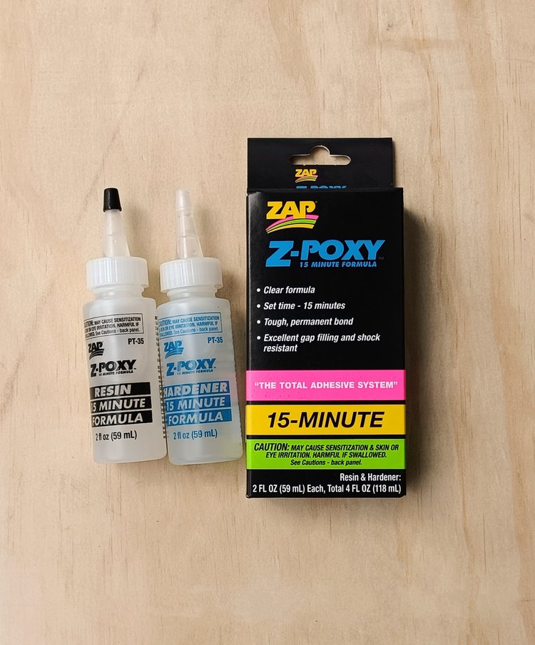 Zap Z-Poxy 15 Minutes Epoxy Glue PT-35 - www.