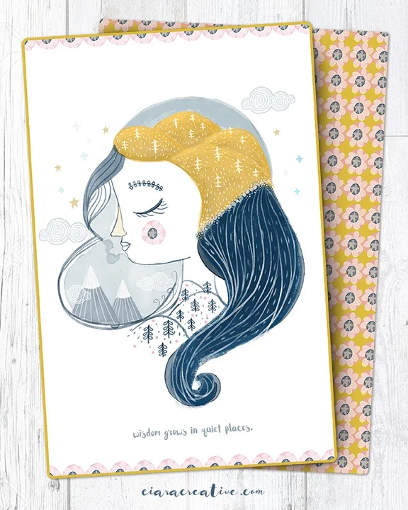 If printed I'd add a gold foil finish to the edges.