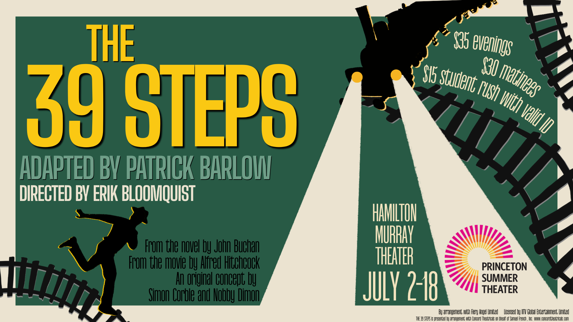 The 39 Steps: Evening Performance