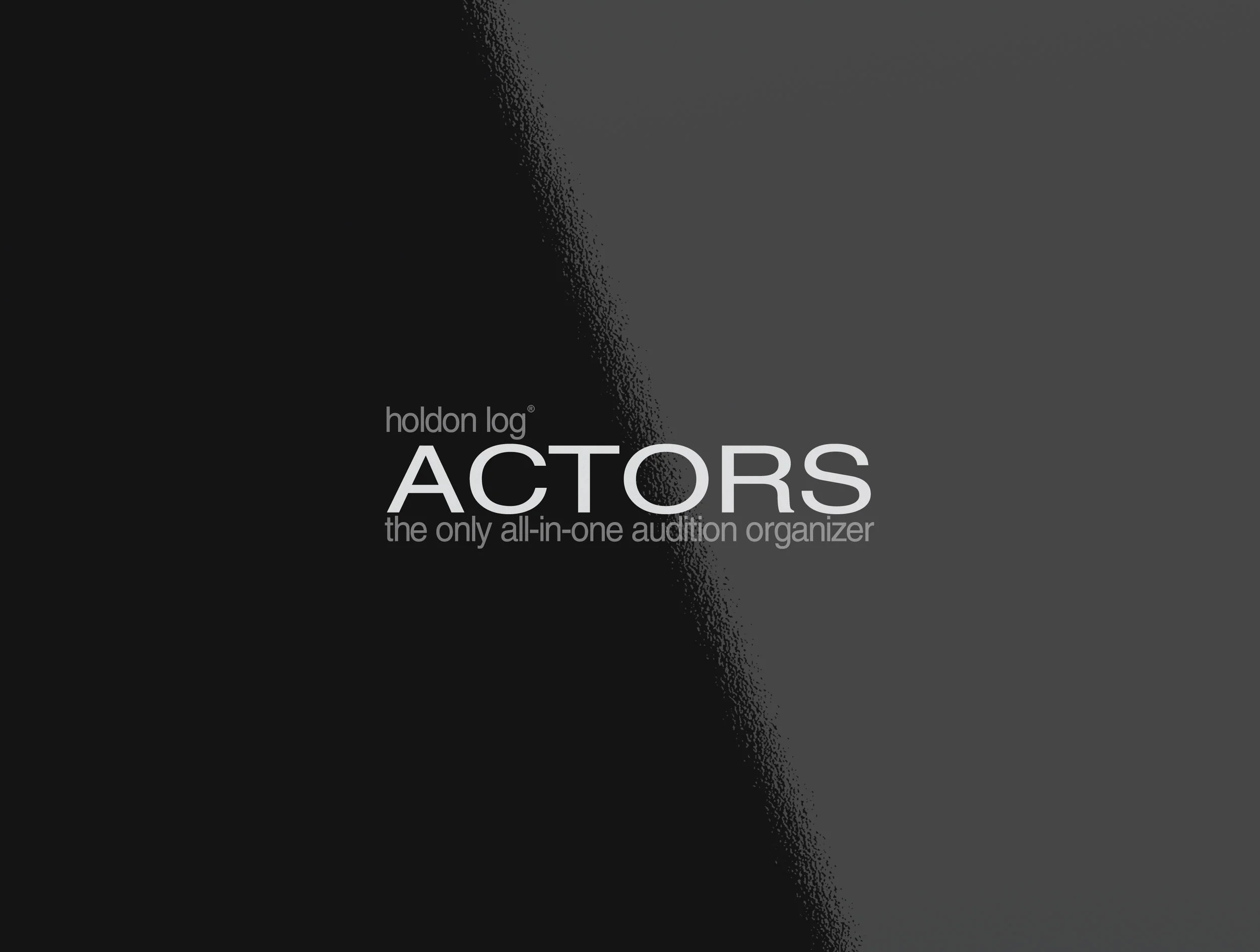 16 Customized Actors' Logbooks