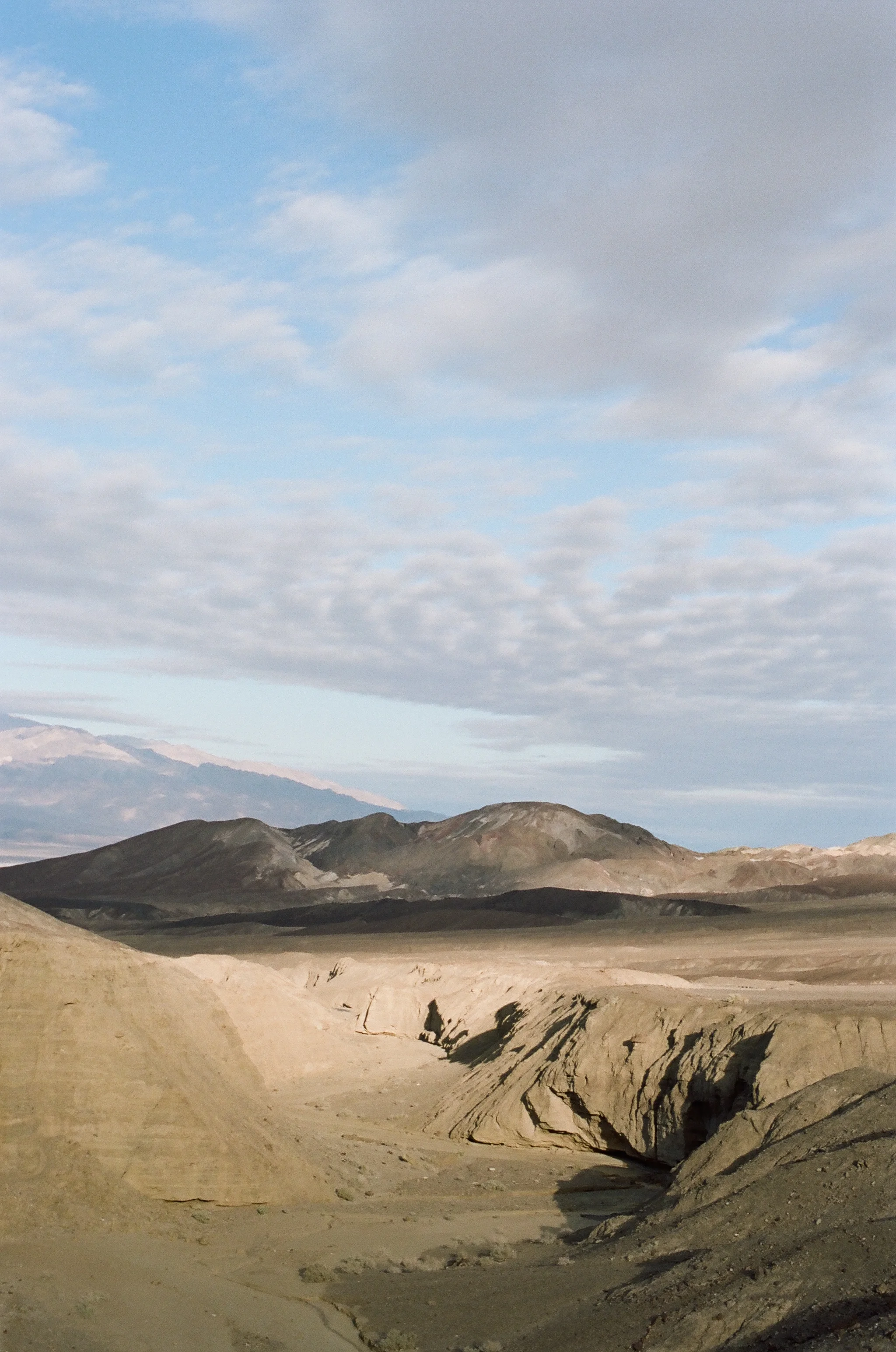 The ravine where C-3PO and R2-D2 were dropped on Tattooine in the original "Star Wars"