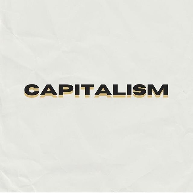 Capitalism is reopening the economy despite a continued rise in infections.

Capitalism is doctors and nurses wearing trash bags while cops wear military gear.

Capitalism is refusing to help support unemployed citizens while bailing out corporations