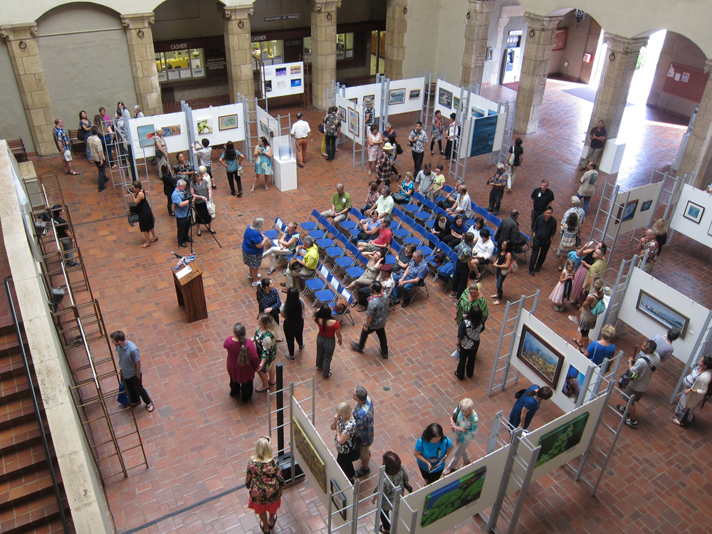 The opening reception was held on Thursday, May 31, 2018.
